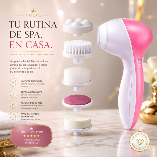 Limpiador Facial 5 en 1